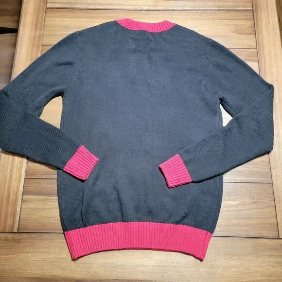 Ugly Christmas Sweater Brand LS Knit "Yo! Ho Ho Ho" Santa Unisex - Size Small
